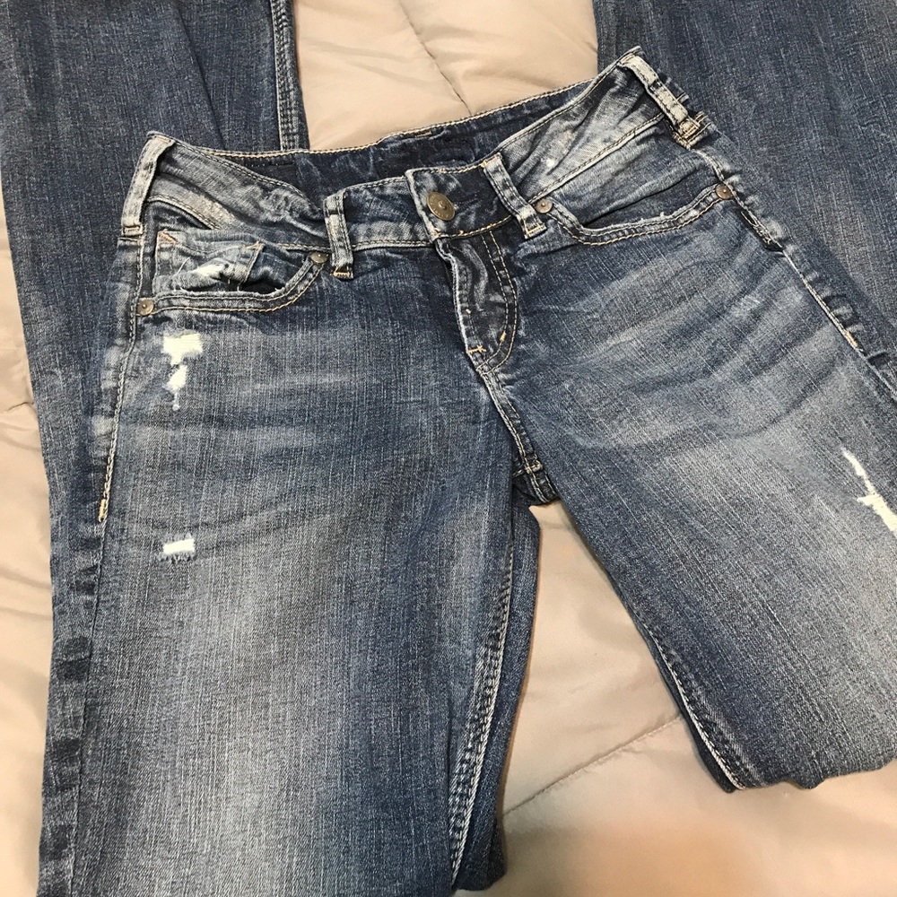 Silver suki jeans